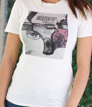 EXISTENTIAL ANGST (white/slimfit)